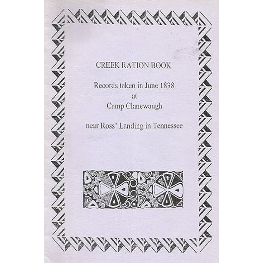 Creek Ration Book - June 1838