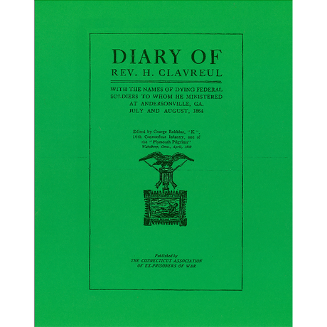 Diary of Reverend H. Clavreul