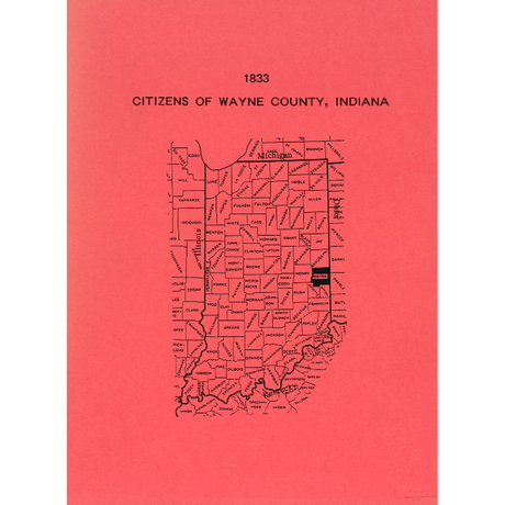 1833 Citizens of Wayne County, Indiana