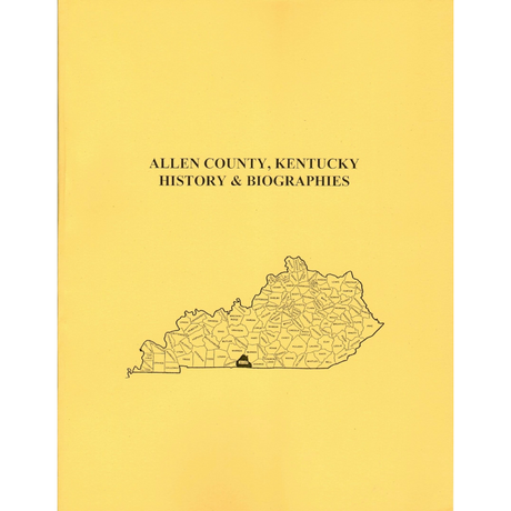 Allen County, Kentucky History and Biographies