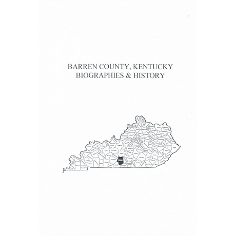 Barren County, Kentucky History and Biographies