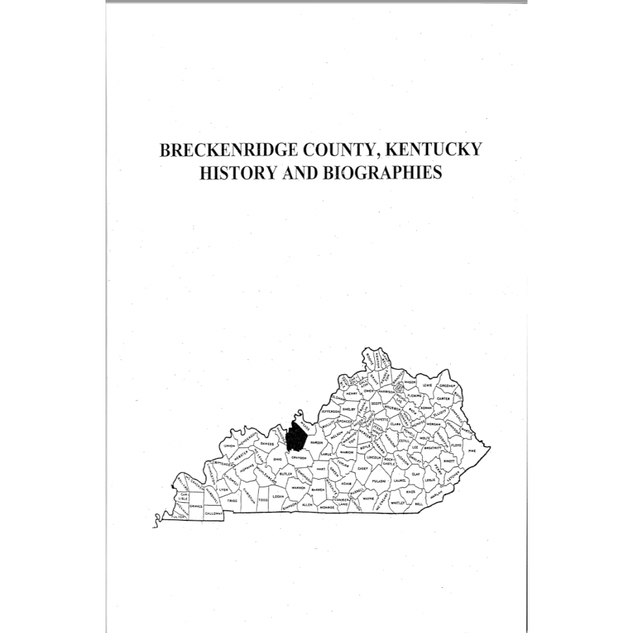 Breckinridge County, Kentucky History and Biographies