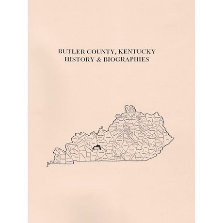 Butler County, Kentucky History and Biographies