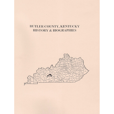 Butler County, Kentucky History and Biographies