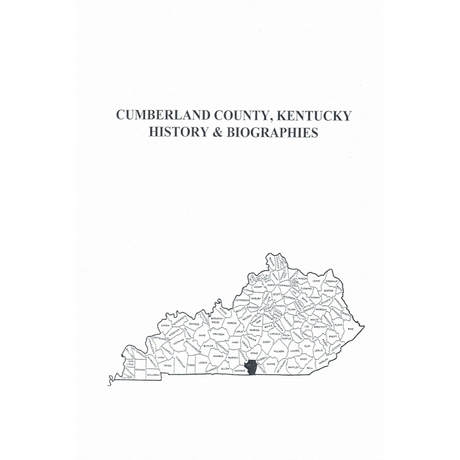 Cumberland County, Kentucky History and Biographies