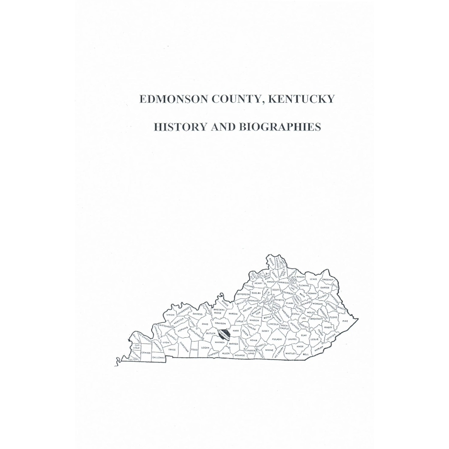 Edmonson County, Kentucky History and Biographies