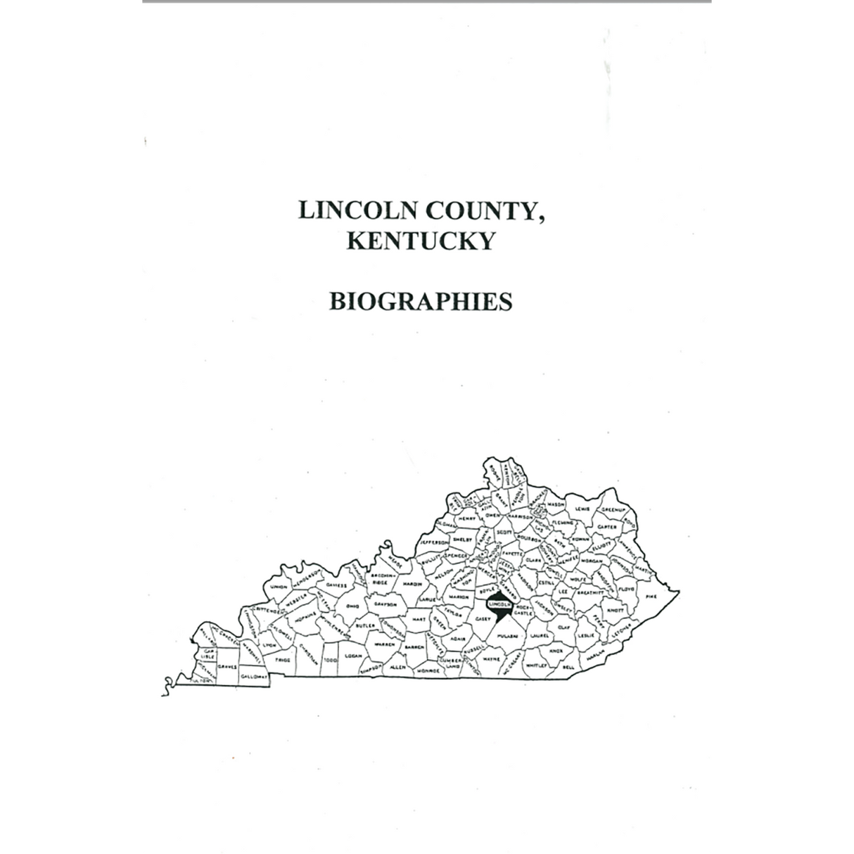 Lincoln County, Kentucky Biographies