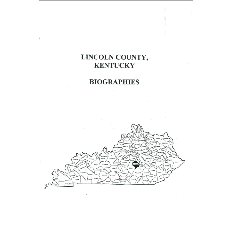 Lincoln County, Kentucky Biographies