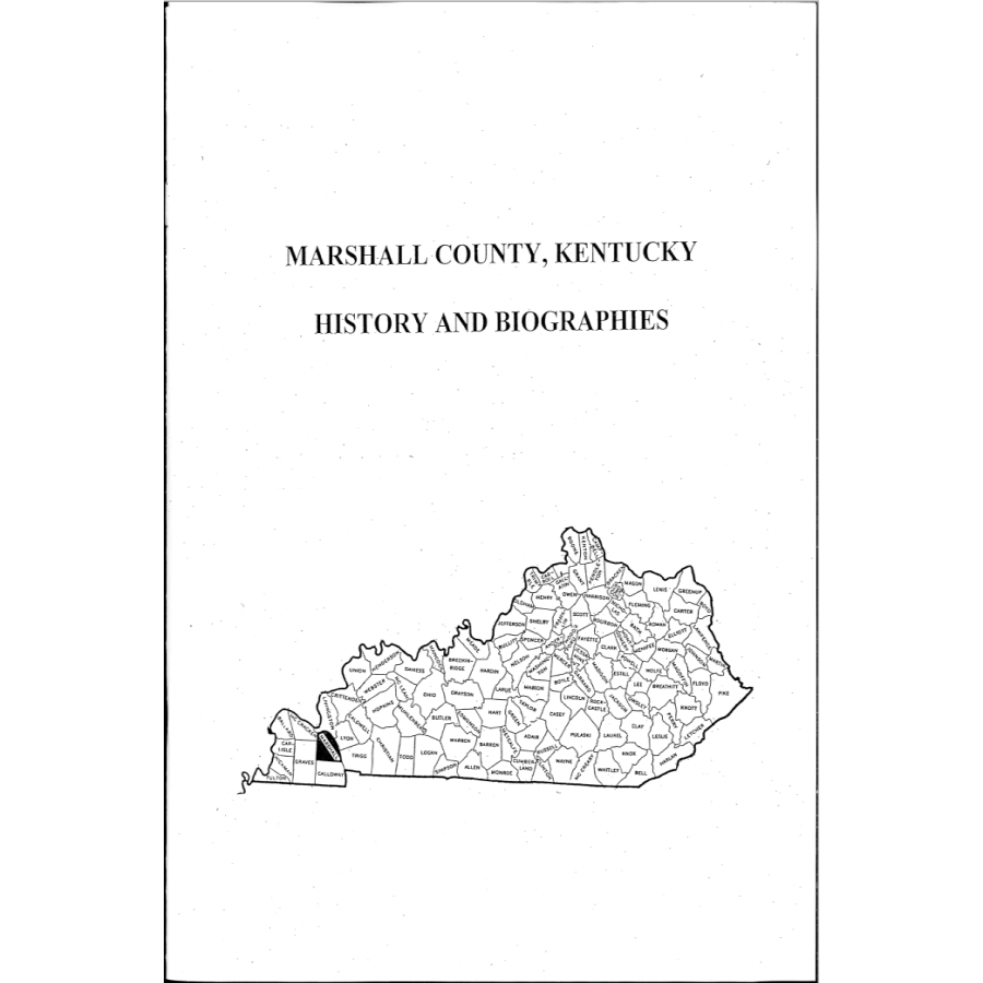 Marshall County, Kentucky History and Biographies