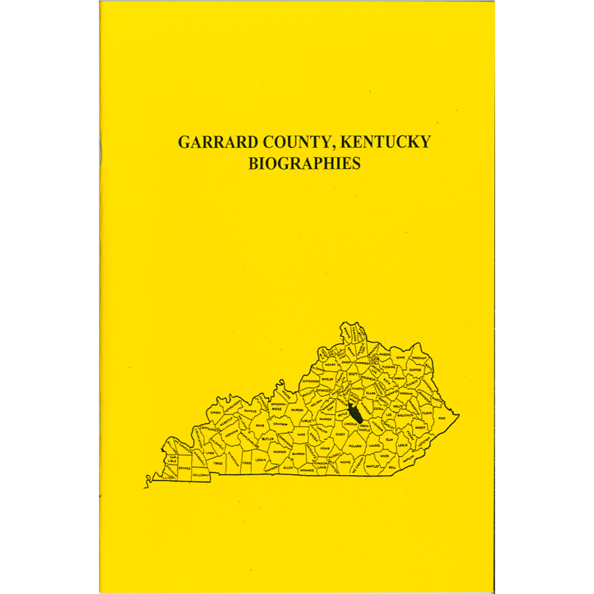Garrard County, Kentucky Biographies