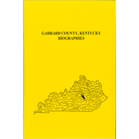 Garrard County, Kentucky Biographies