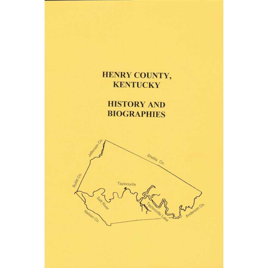Henry County, Kentucky History and Biographies