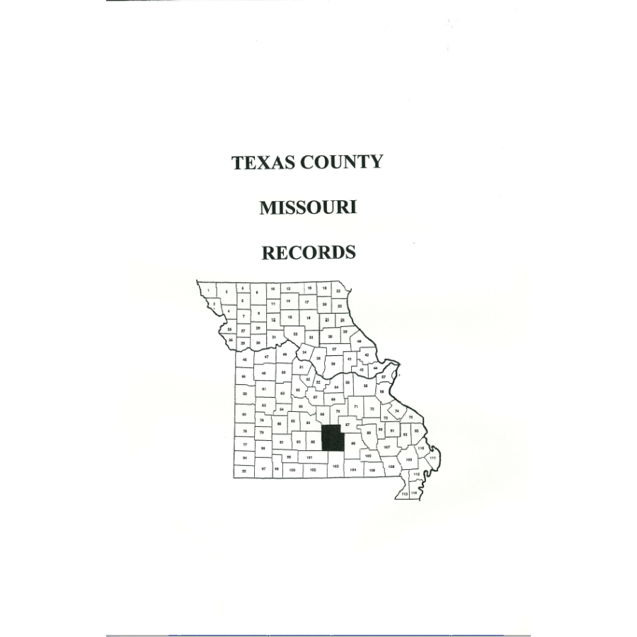 Texas County, Missouri Records