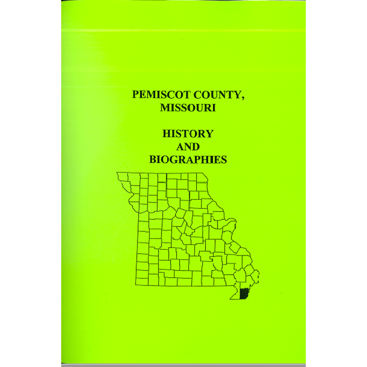 Pemiscot County, Missouri History and Biographies