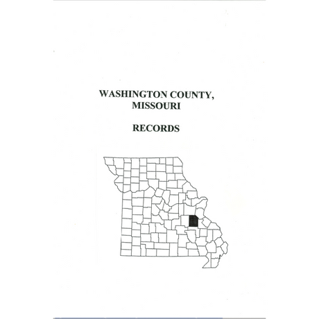 Washington County, Missouri Records