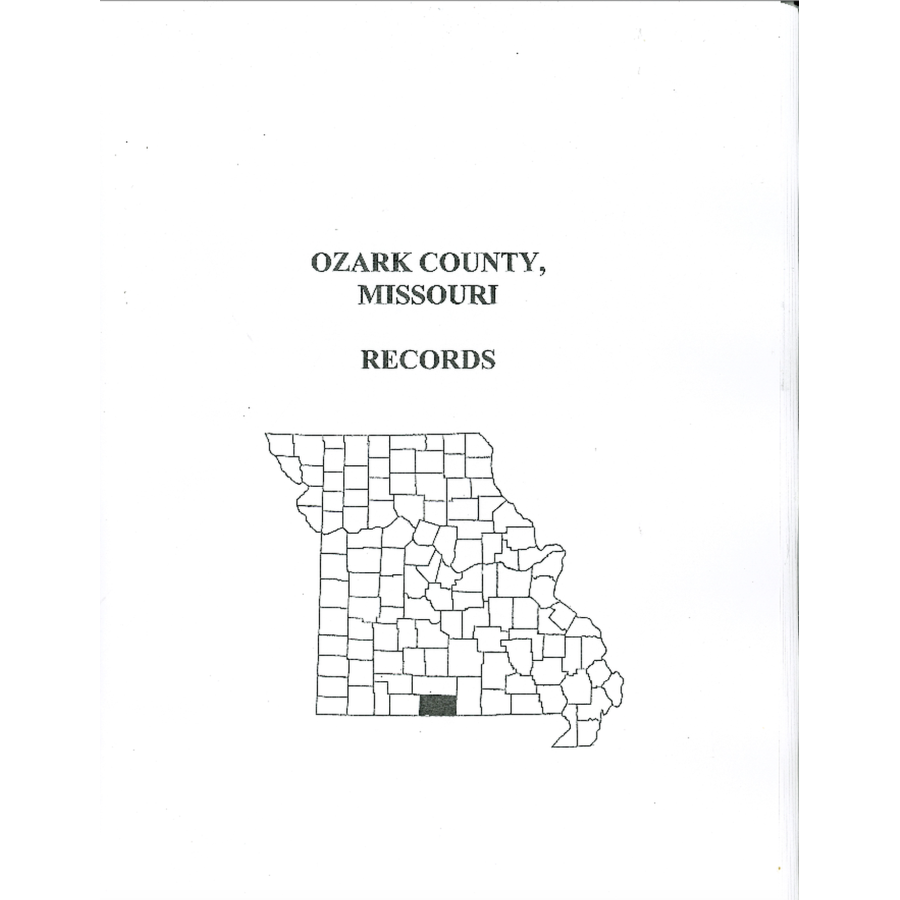 Ozark County, Missouri Records