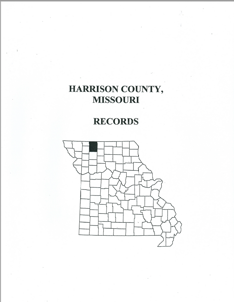 Harrison County, Missouri Records