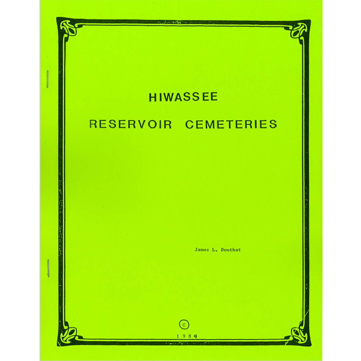 Hiwassee Reservoir Cemeteries