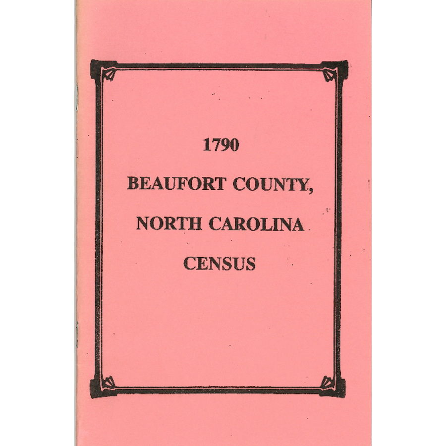 1790 Beaufort County, North Carolina Census