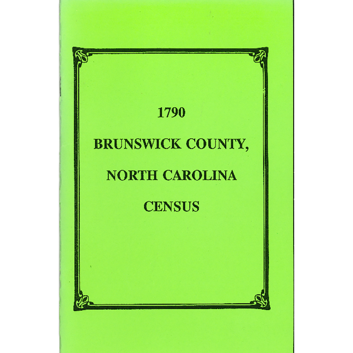 1790 Brunswick County, North Carolina Census