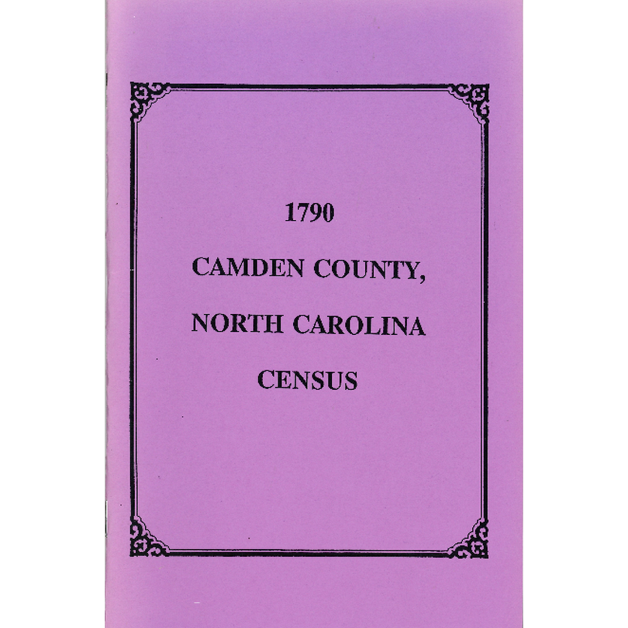 1790 Camden County, North Carolina Census