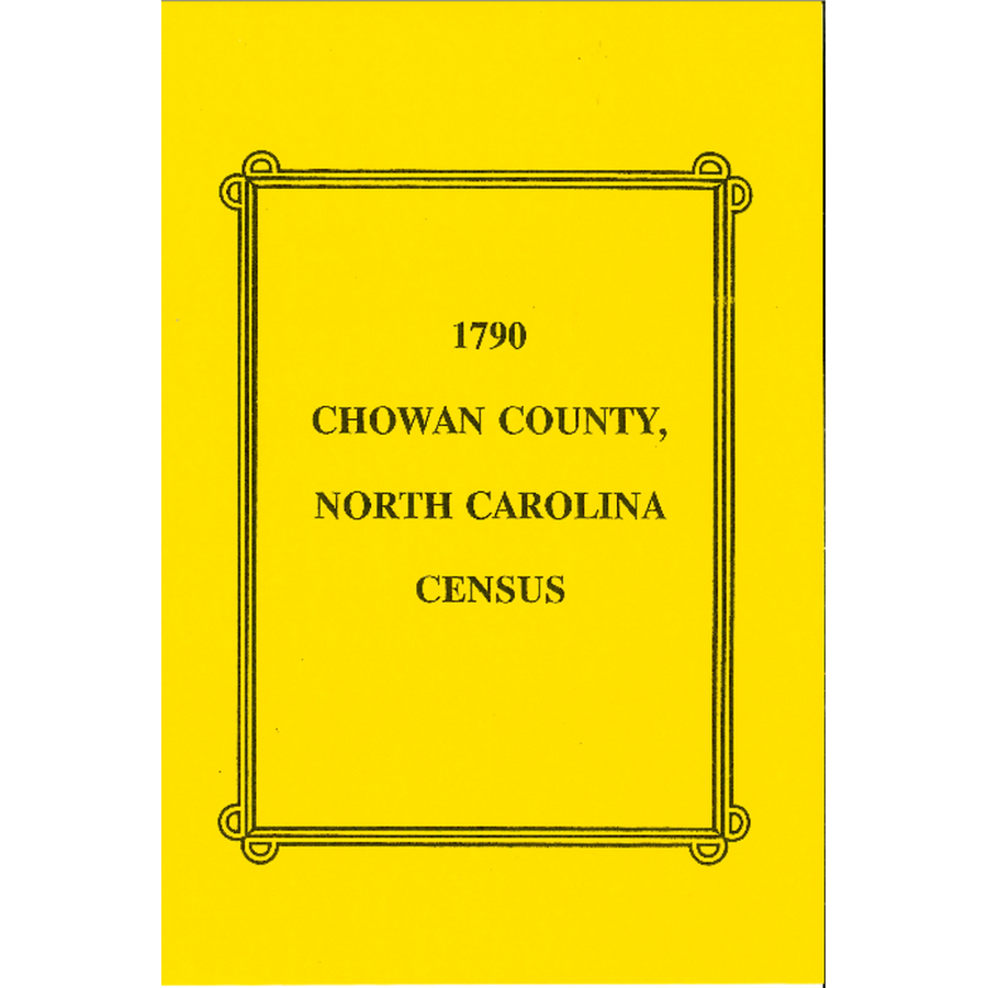 1790 Chowan County, North Carolina Census