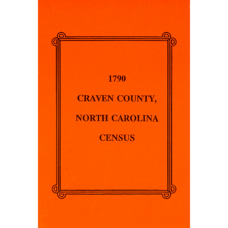 1790 Craven County, North Carolina Census