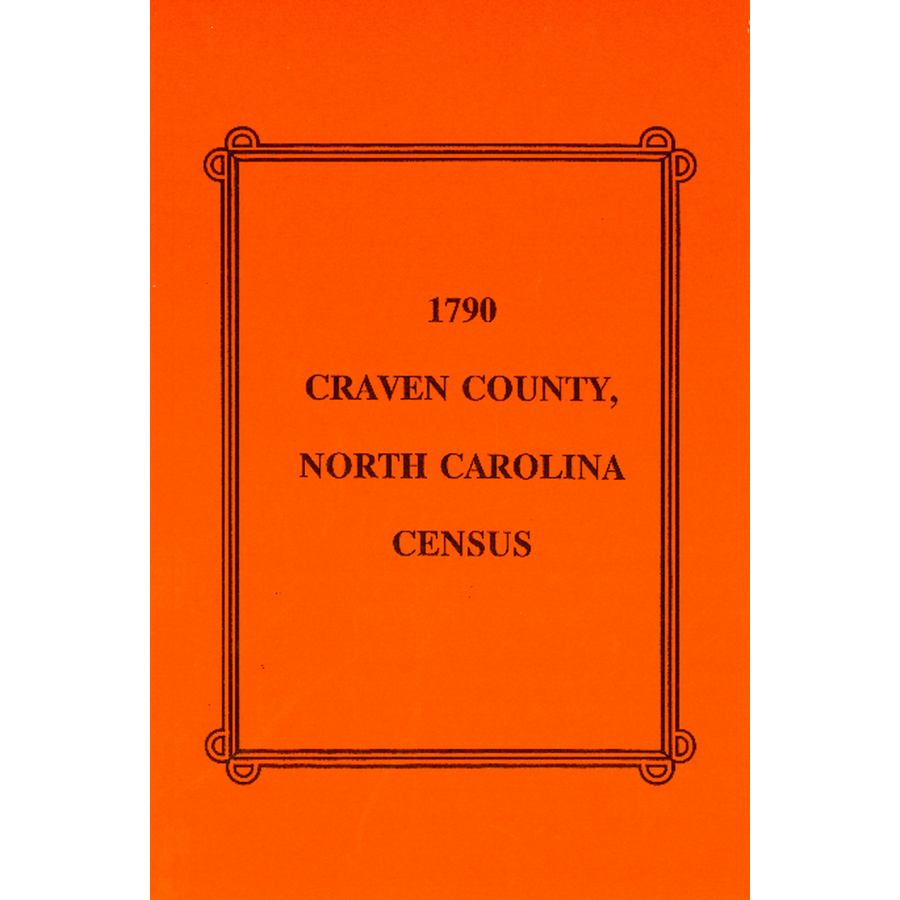 1790 Craven County, North Carolina Census