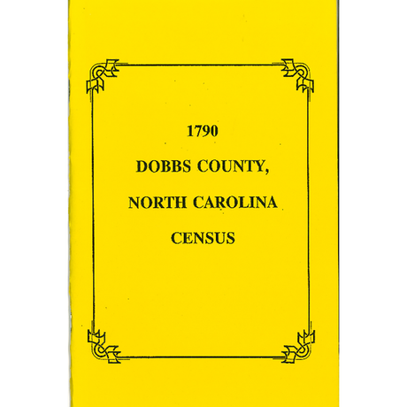 1790 Dobbs County, North Carolina Census