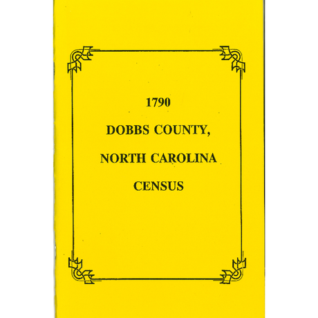 1790 Dobbs County, North Carolina Census