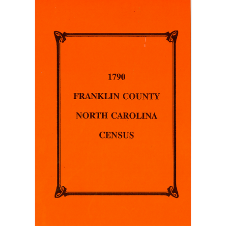 1790 Franklin County, North Carolina Census