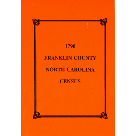 1790 Franklin County, North Carolina Census