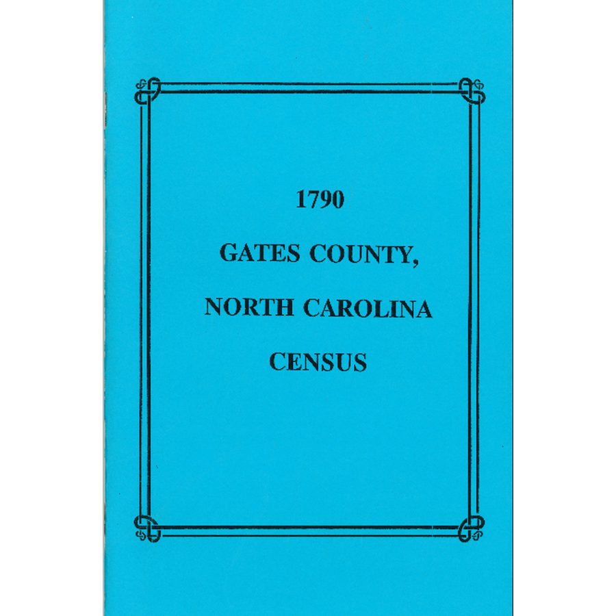 1790 Gates County, North Carolina Census