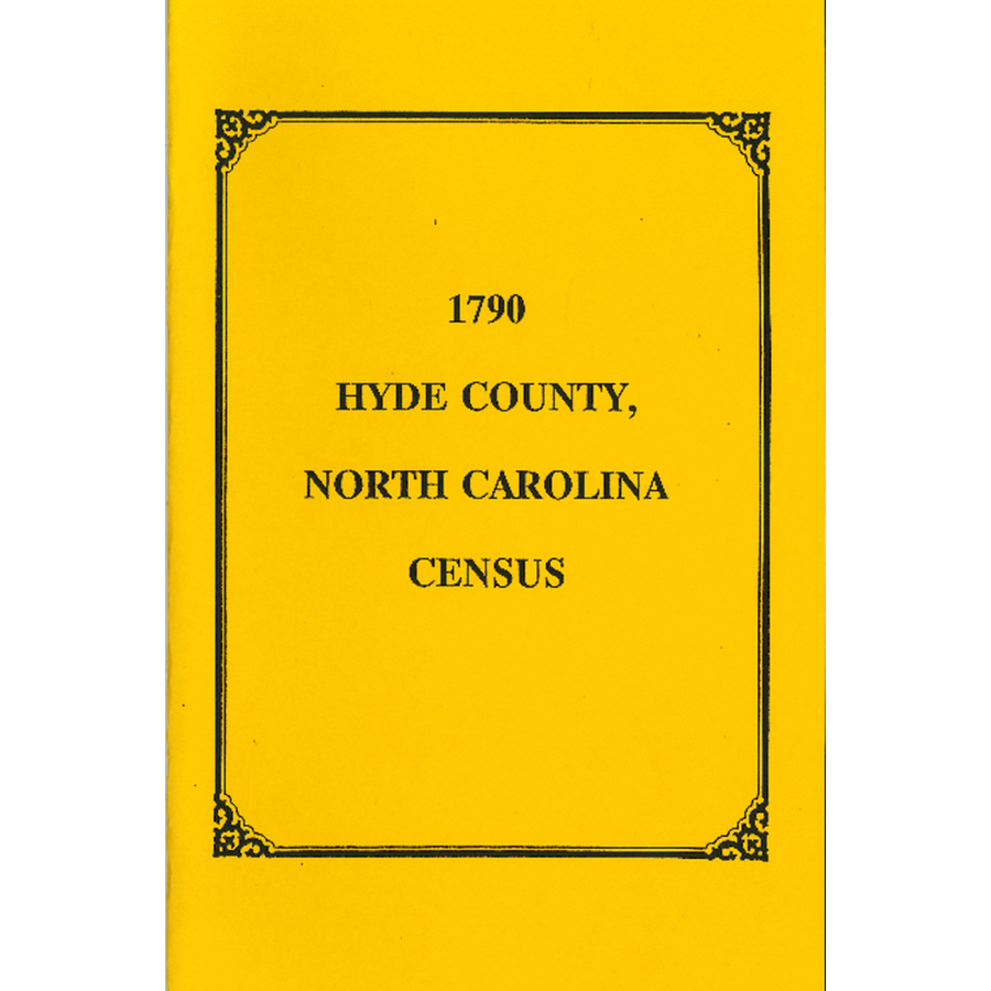 1790 Hyde County, North Carolina Census