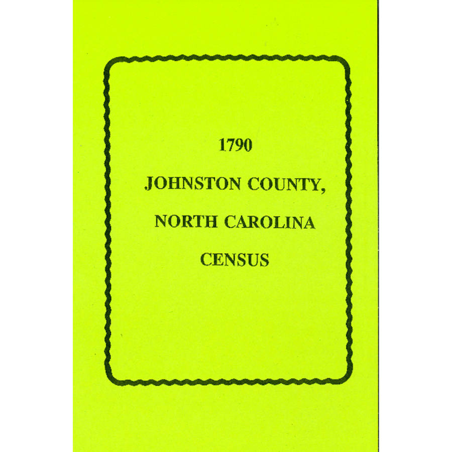 1790 Johnston County, North Carolina Tax List