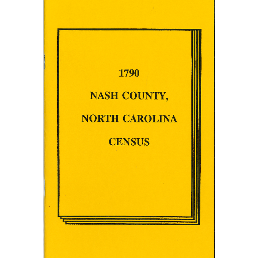 1790 Nash County, North Carolina Census