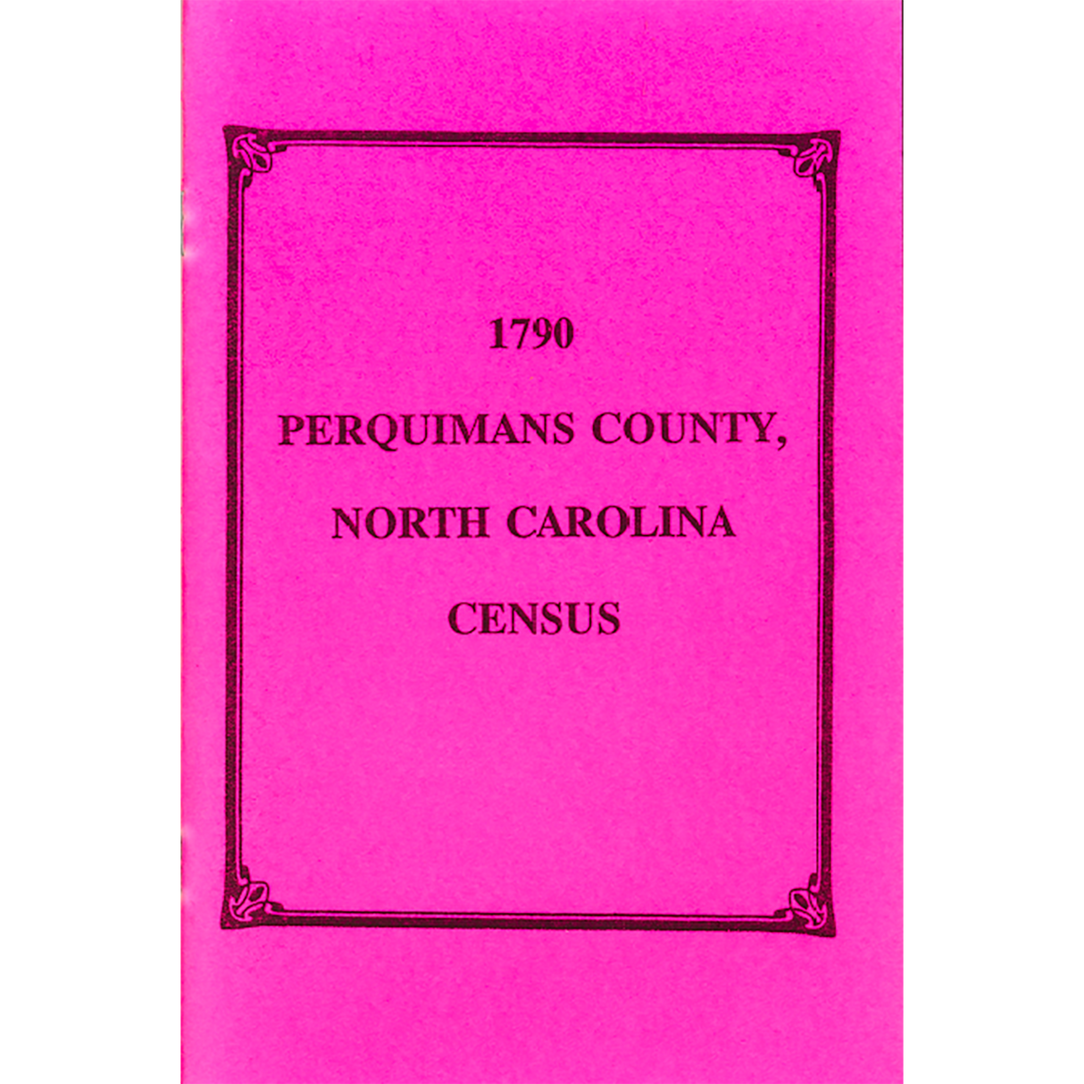 1790 Perquimans County, North Carolina Census