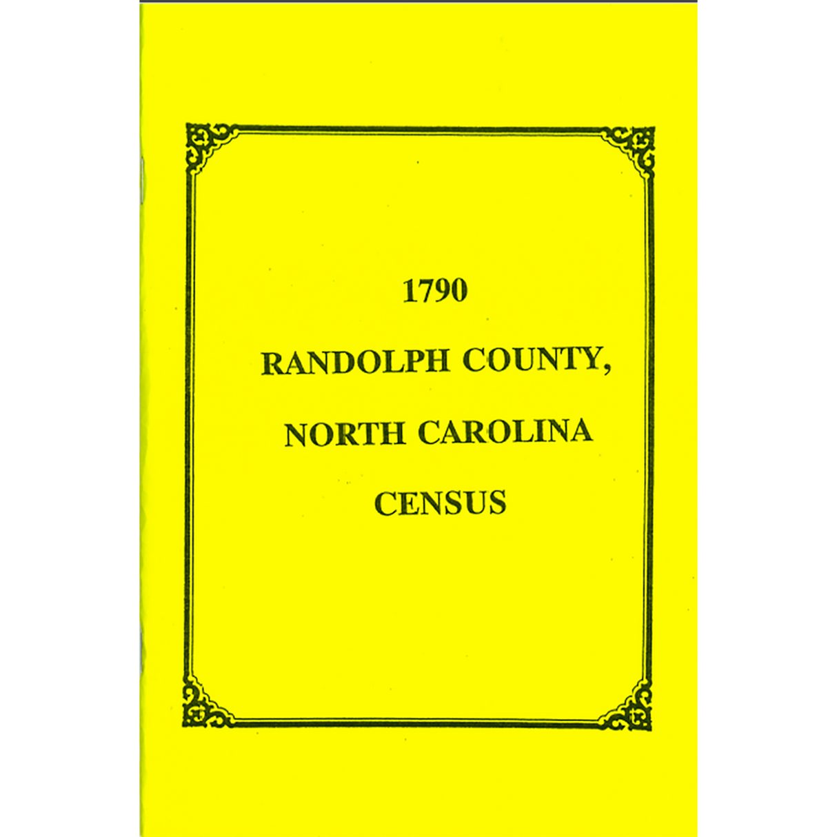 1790 Randolph County, North Carolina Census