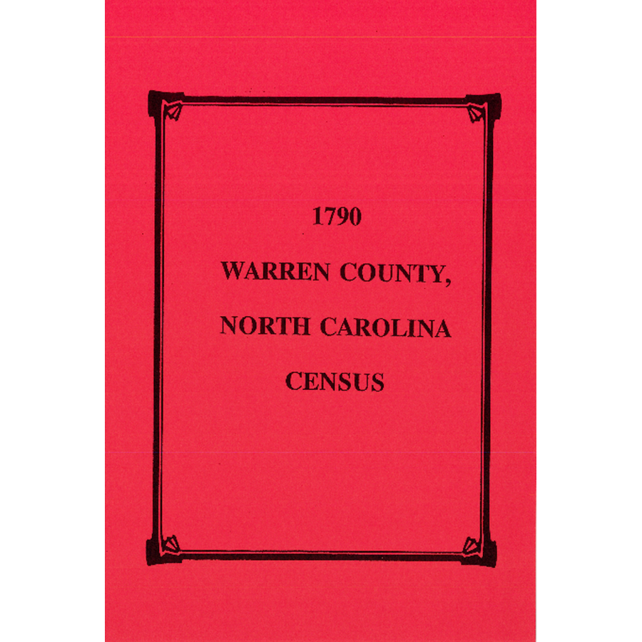 1790 Warren County, North Carolina Census