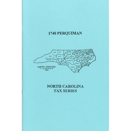 1740 Perquimans County, North Carolina Tax List