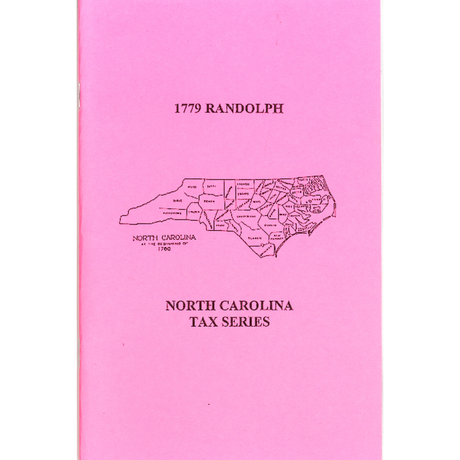 1779 Randolph County, North Carolina Tax List