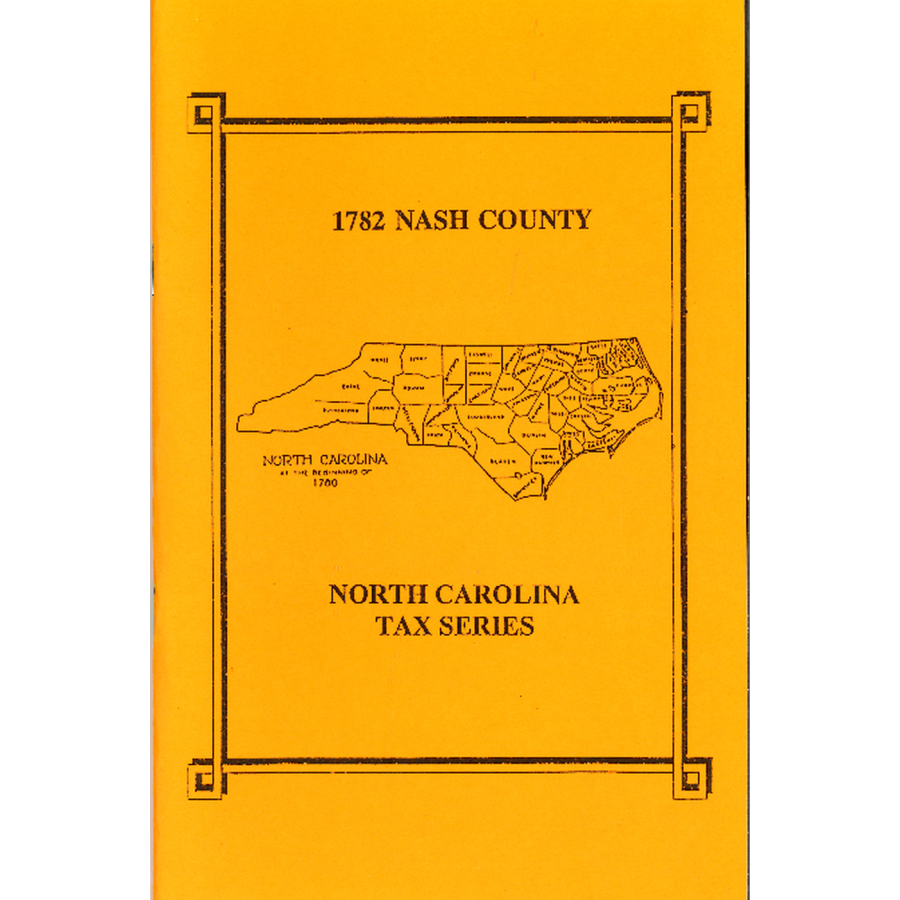 1782 Nash County, North Carolina Tax List