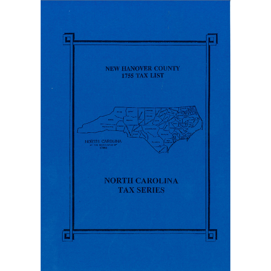 1754-1755 New Hanover County, North Carolina Militia Records