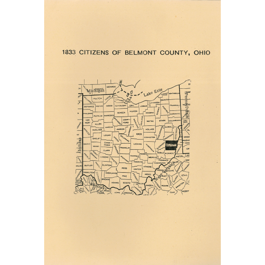 1833 Citizens of Belmont County, Ohio