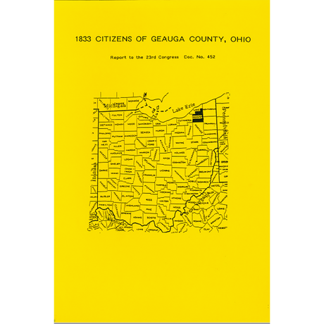 1833 Citizens of Geauga County, Ohio