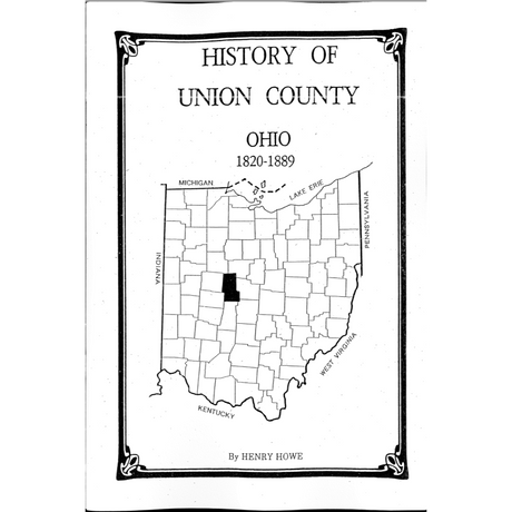 History of Union County, Ohio 1820-1889