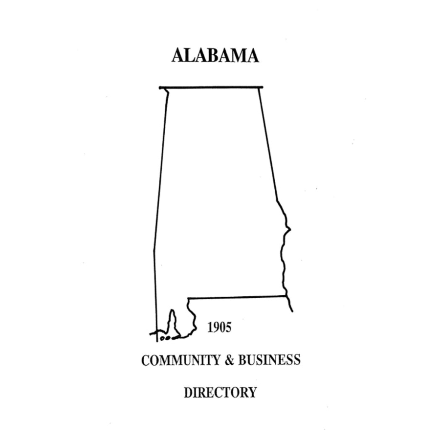 1905 Alabama Community and Business Directory