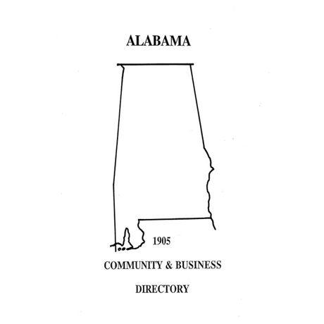1905 Alabama Community and Business Directory
