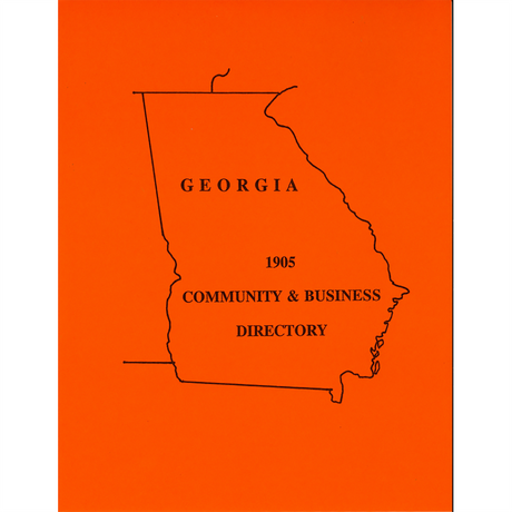 1905 Georgia Community and Business Directory