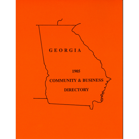 1905 Georgia Community and Business Directory